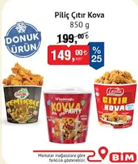 PİLİÇ ÇITIR KOVA 850 G